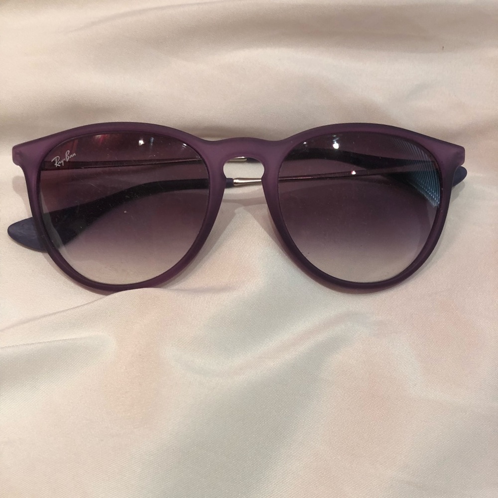 Custom Purple Erika Ray Ban Sunglasses
